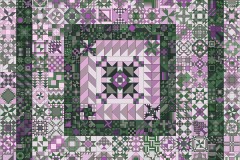 Purple and Green