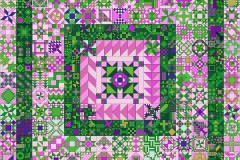 Hot Pink and Green