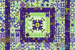 Lime Green and Purple