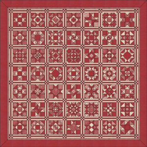 Etoiles Rouges Pattern