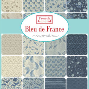 Etoiles Rouges Fabric Kit - French General - Bleu